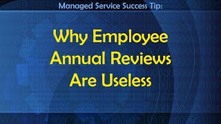 Why Annual Employee Reviews Are Useless - a Success Video for Managed Services by Small Biz Thoughts 85 views 1 month ago 13 minutes, 25 seconds