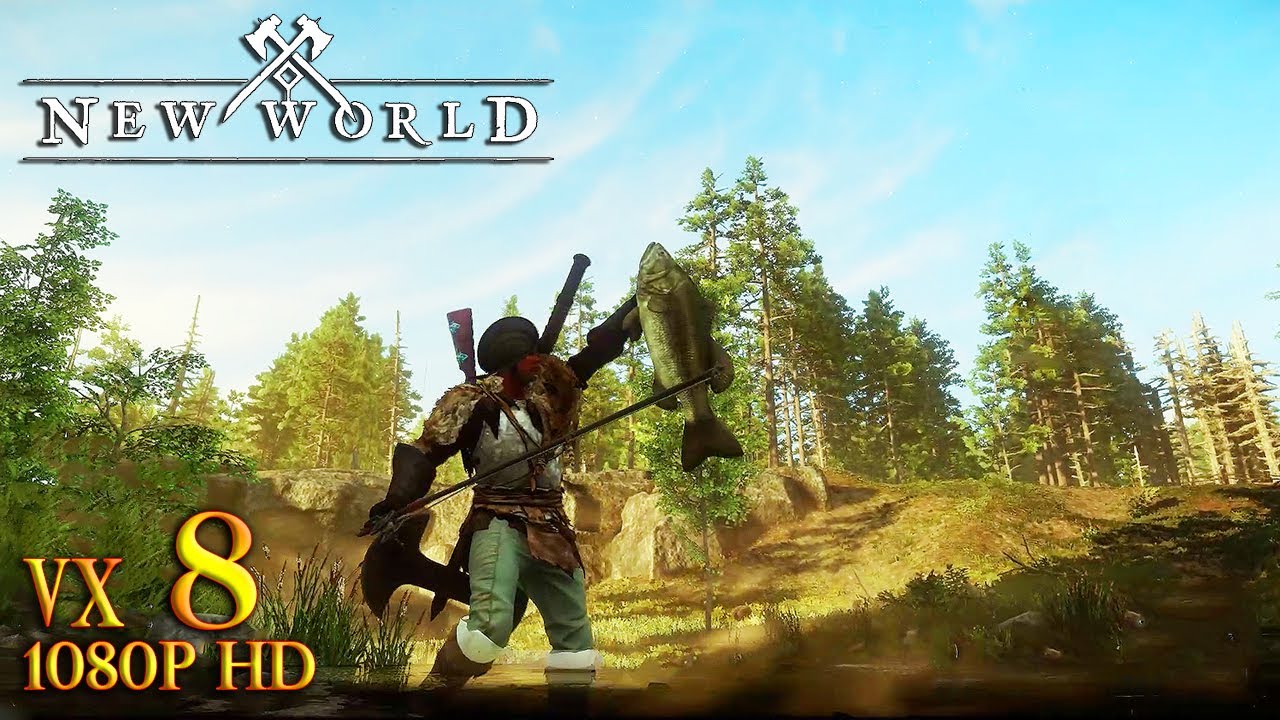 New World Fishing Quest Plus Turkey and Rabbit Hunt Gameplay Ep8 PC