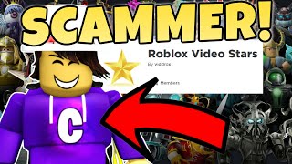 ROBLOX Star Creator EXPOSED YOUTUBE SCAMMER!