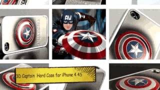 3D Captain America Hard Case for iPhone 4 4S.avi