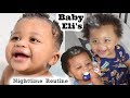 Baby Eli's Nighttime Routine/Natural Hair Routine