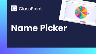 How to use Random Name Picker in PowerPoint [ ClassPoint Tutorial ] screenshot 5