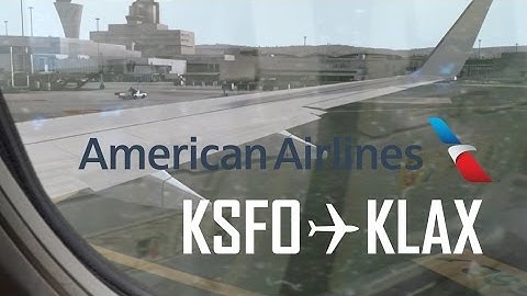 [P3D] AAL1143 San Francisco to LA | PMDG NGX