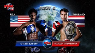 Charles Johnson (USA) vs Buanguen Kaaisansukgym (Thailand)