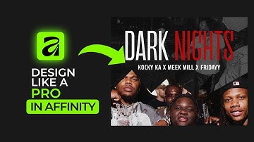 Pro Graphic Design In Affinity By Canva in 4 Minutes!
