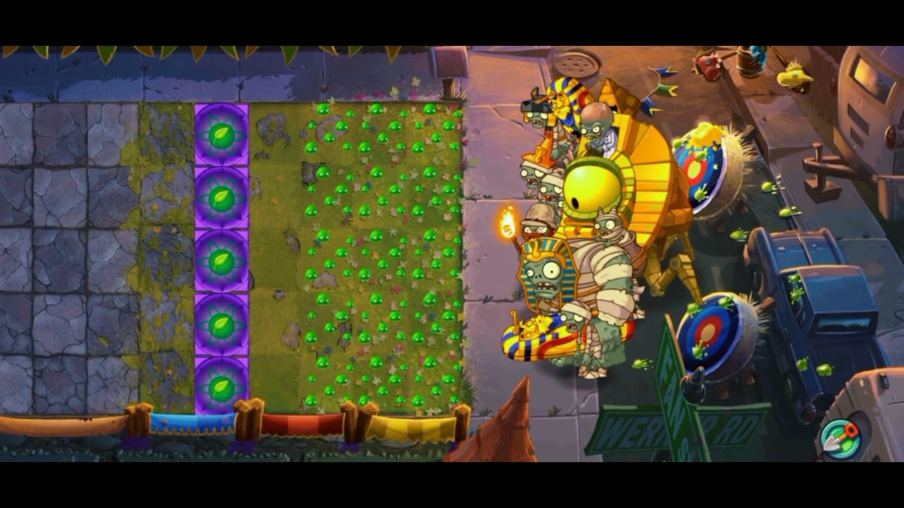 mazos para el torneo de Zampa tumbas torneo actual Pvz2 YouTube