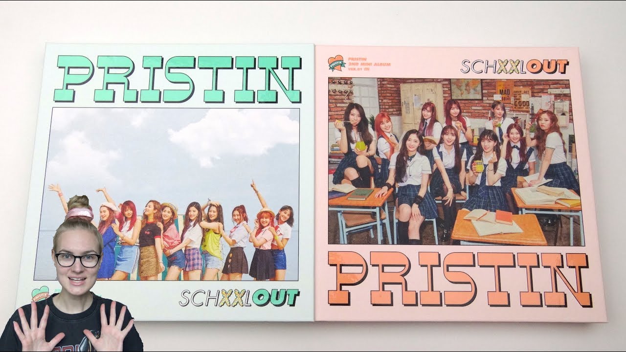 Unboxing Pristin 프리스틴 1st Mini Album Hi! Pristin (Prismatic