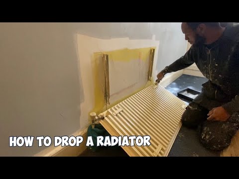 How To Drop Down A Radiator For Decorating
