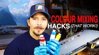 COLOUR MIXING SOLUTIONS in oils  Create 3D Effects + What's on my Palette!