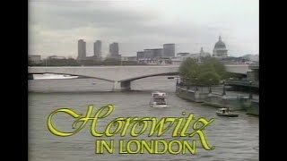 Horowitz in London on RCA CED Videodisc, Unreleased Title