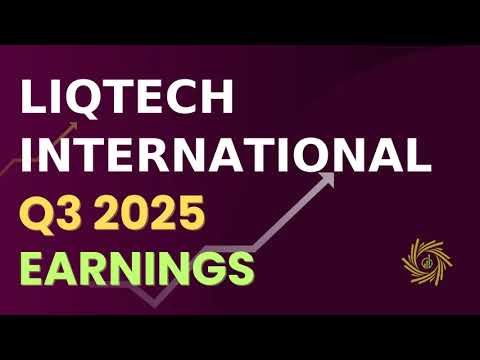 LiqTech International, Inc  LIQT Q3 2025 Earnings Call