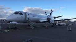 TRIPREPORT | ECONOMY Plus Lounge | Loganair | Saab 2000 | Aberdeen to Sumburgh