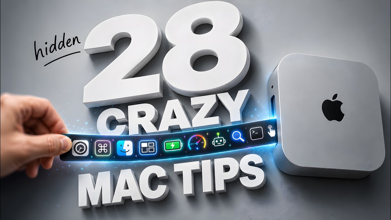 "How to Use Your Mac Like a Pro: 28 Essential Tips" (Hindi) - YouTube