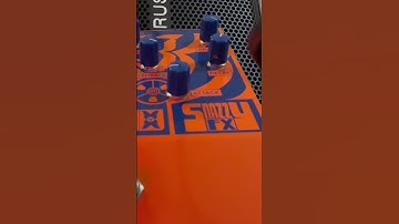 Snazzy FX Wow and Flutter delay pedal