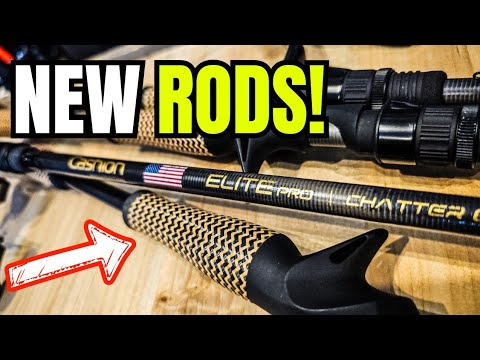 These NEW Rods are INSANE!!! (Cashion Elite Pro FIRST LOOK!)