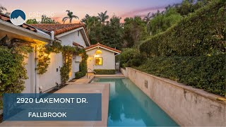2920 Lakemont Dr., Fallbrook | CABRILLO TEAM REALTY