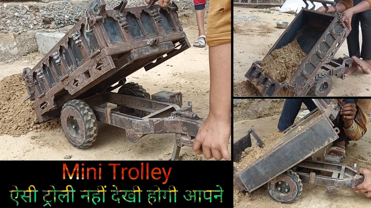 How To Make Hydraulic Tractor Trolley Tractor Trolley Kaise Banate