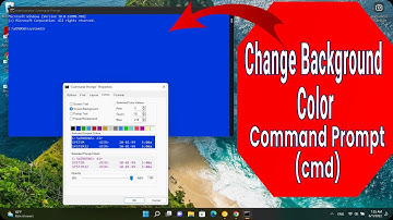 Change Command Prompt Background Color in Windows 11