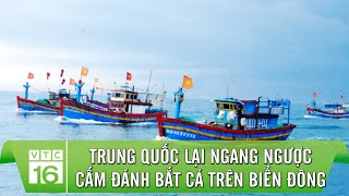 Trung Quốc lại ngang ngược cấm đánh bắt cá trên biển Đông | VTC16