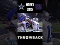 Romo Pulls Off the Impossible! (Giants vs. Cowboys 2015, Week 1) | CRAZY ENDING!
