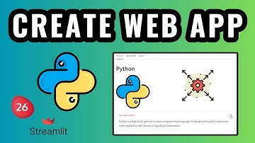 Expander Widget - Web App with Python Streamlit Lesson 26