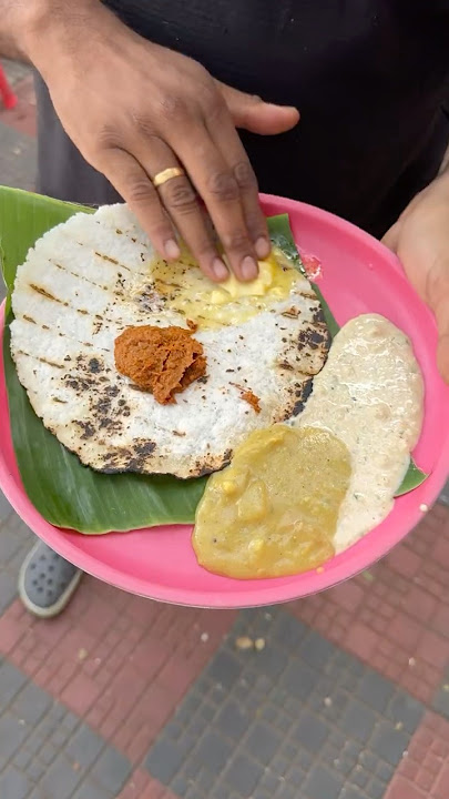 Hassan Food Street Tour | Famous Akki Roti | MonkVlogs #shorts