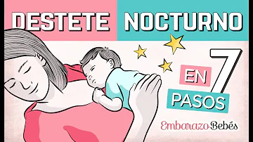 ¿Cómo puedo dejar de mamar por la noche?