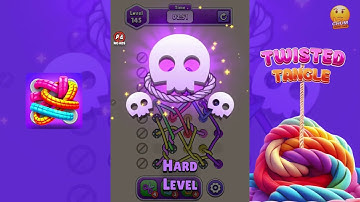 Twisted Tangle - Level 145 - Gameplay walkthrough