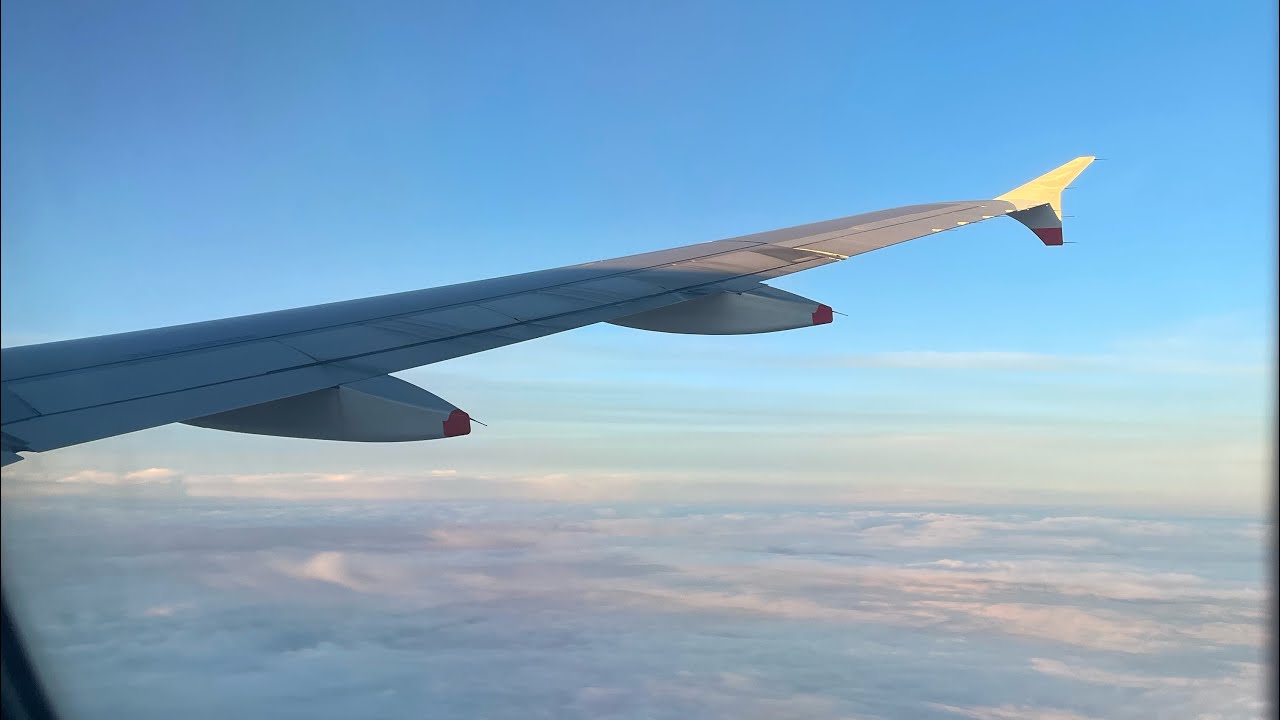 British Airways Airbus A319 London Heathrow to Glasgow *Full Flight