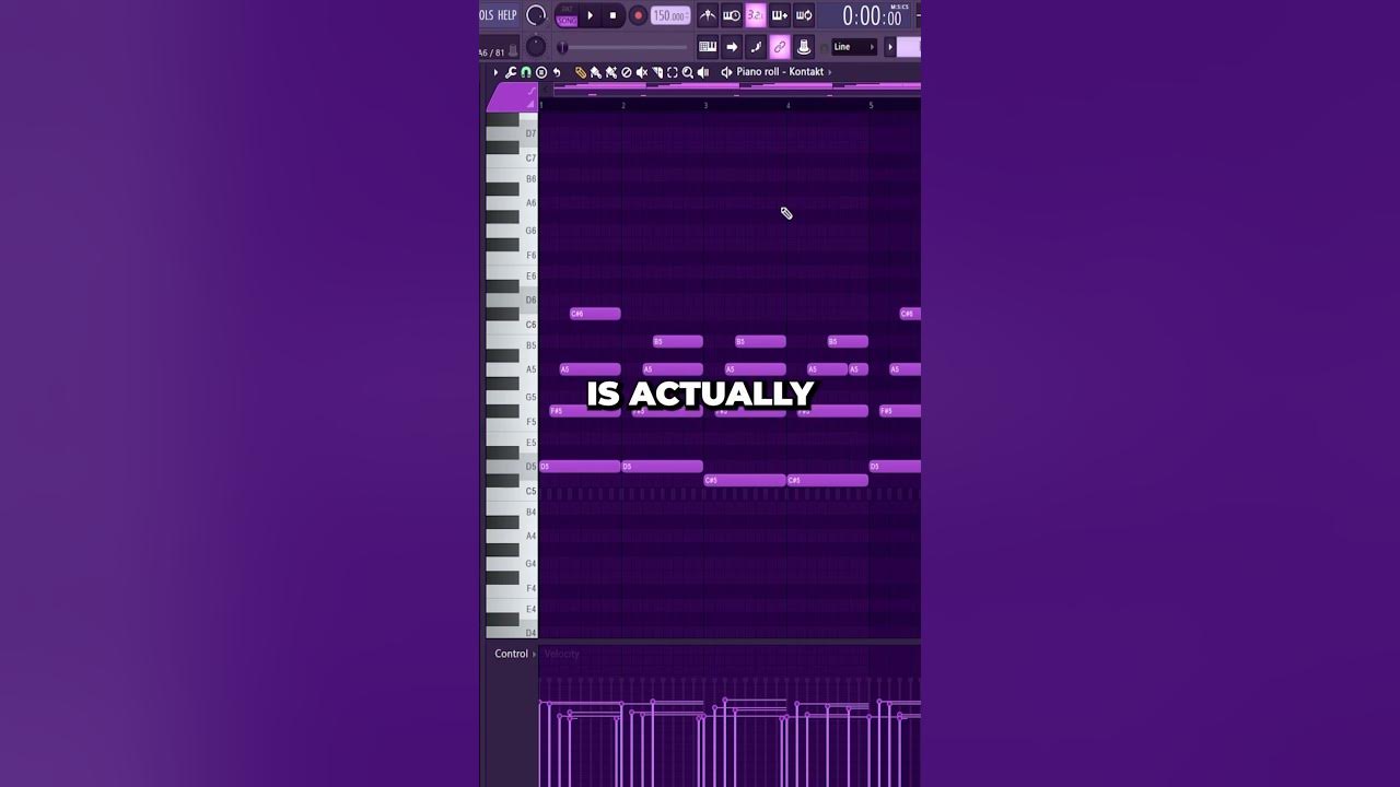 How To EASILY Make Sad Guitar Melodies #producer #flstudio