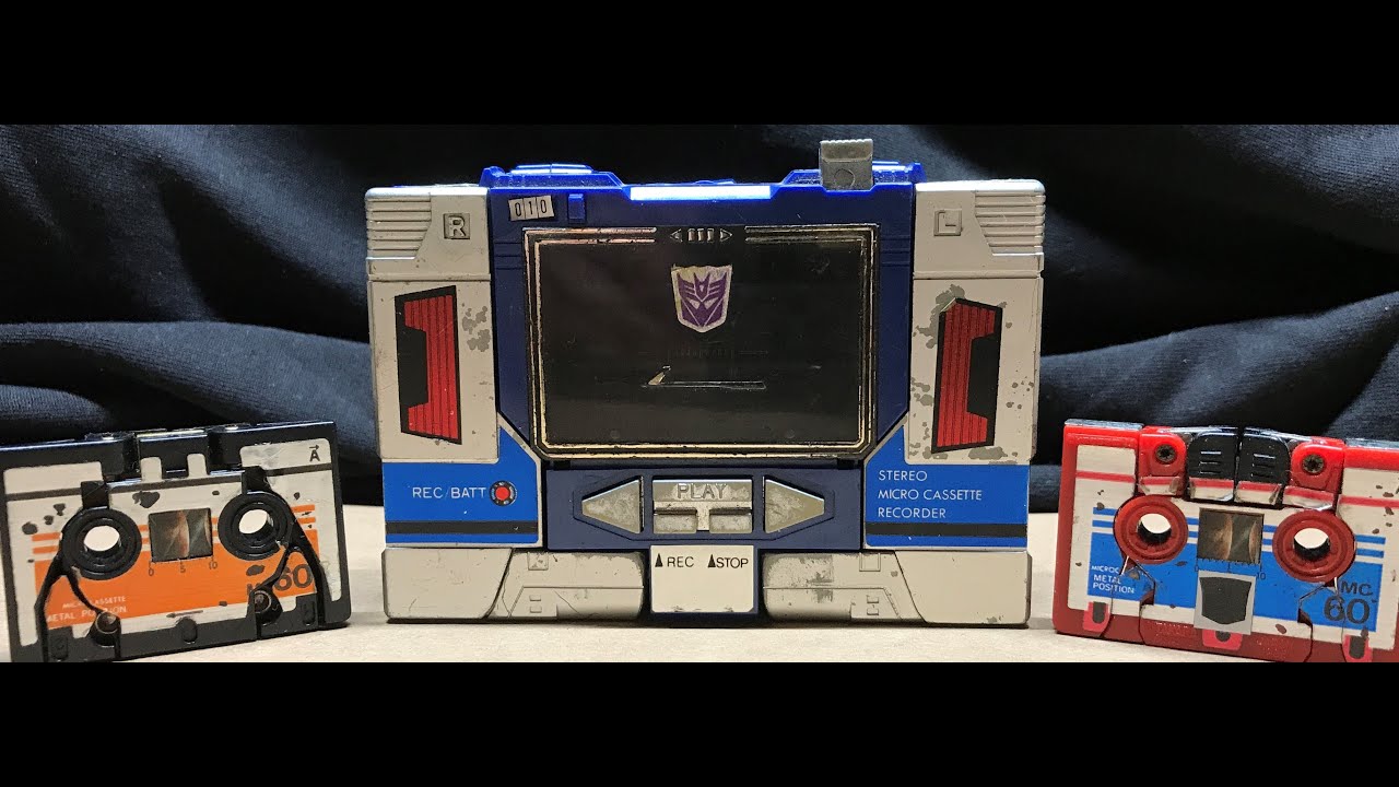 Transformers G1 Original Soundwave 1984 Ejects Buzzsaw 🤖 Stop Motion Animation