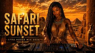 Pyramid Sunset Afro House 2026 | Egyptian Vibes, Desert Rhythms &amp; Deep Grooves