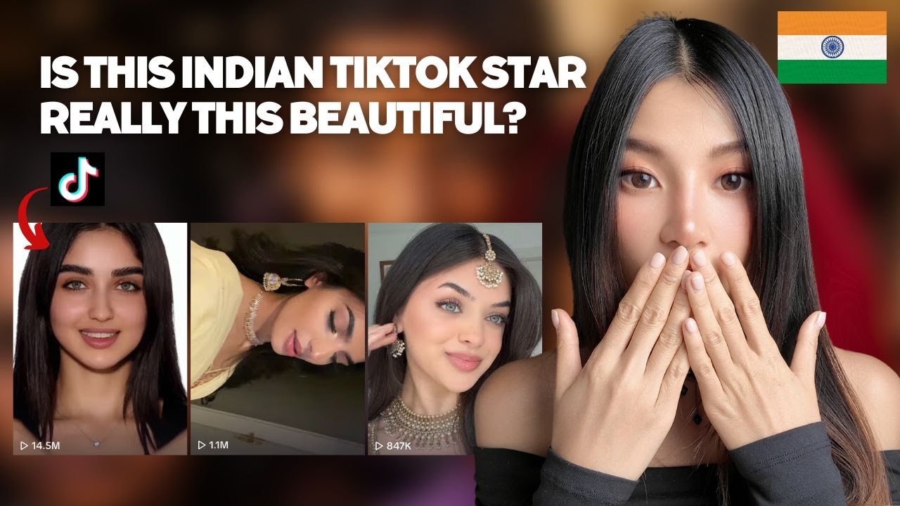 🇮🇳 Indian TikTok Star Is Breaking the Internet! - Reaction to the Most Gorgeous Girl Ever!