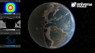 What If The Earth Was Tidally Locked? Universe Sandbox ²