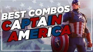 Best Chapter 2 Combos | Captain America + Proto Adamantium Shield | Fortnite Skin Review