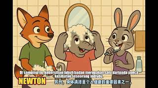 Tajuk:Cara-Cara menjaga kesihatan diri (syarahan)🦷🪥🌽🍉🏃🏊照顾个人健康的方法（演讲）🎤