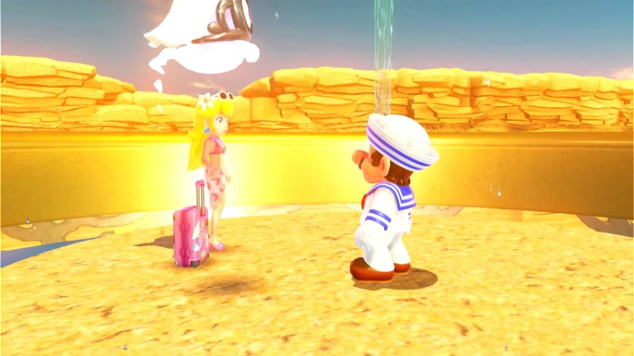 Super Mario Odyssey - Part 32 - Reunited in the Seaside Kingdom - YouTube