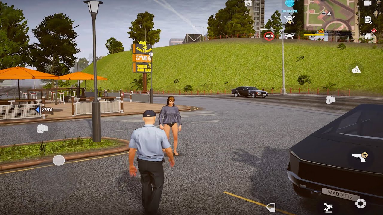 MadOut 2: Grand Auto Racing iPad Pro m4 Gameplay