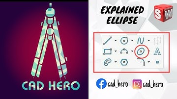 Solidworks Tutorial || Introduction to Different types of Ellipses || For Beginners