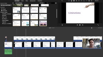 How to Edit Slides of a PowerPoint Video Presentation with iMovie