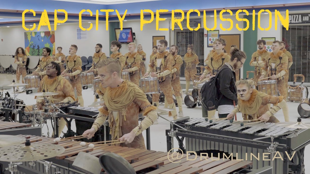 2022 Cap City Percussion Full Ensemble Run WGI Indy 352022 YouTube