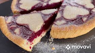 Постный вишневый пирог.Lean cherry pie.