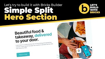Bricks Builder Tutorial | Split Hero Section | Build with ACSS & Bricks Page Builder