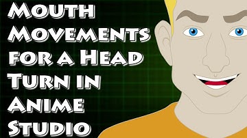 Rigging a Mouth for a Detailed Head Turn in Anime Studio