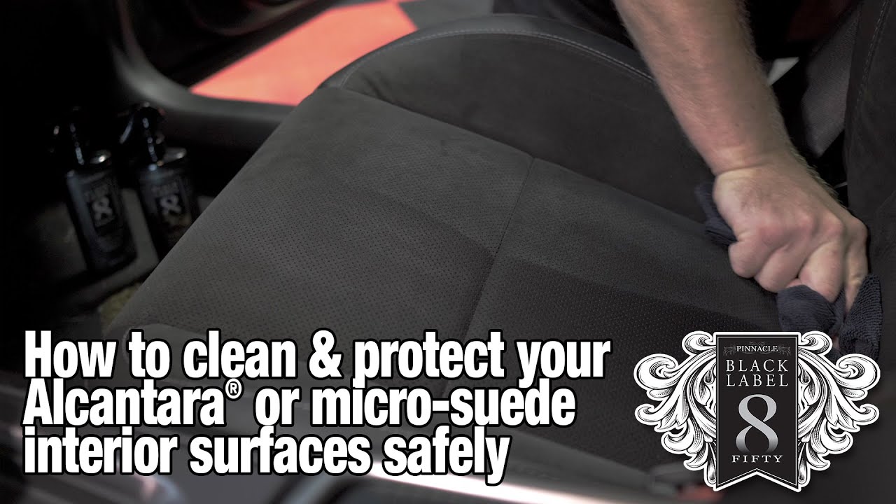 How to Clean Suede & Alcantara – Leno's Garage