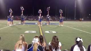 DHS Cheer Halftime Performance 9.12.2014