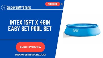 INTEX 15ft x 48in Easy Set Pool Set