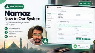 We Added a Namaz & Azaan Reminder to Our Internal Software 🕌 | New Feature screenshot 3