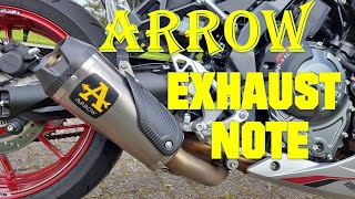 Suzuki Gsx-8R - Arrow Exhaust Sound - Gsx-8S