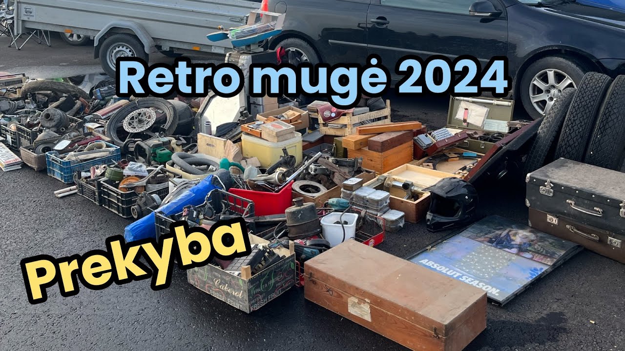 Retro mugė 2024 | Prekiauju | 2024 05 26